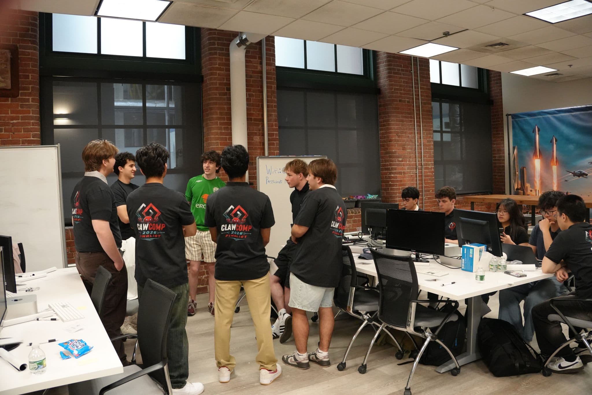 ClawComp 2026 participants in discussion